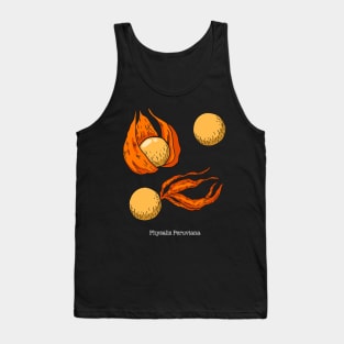 Physalis Peruviana Drawing - Cape Gooseberry Tank Top